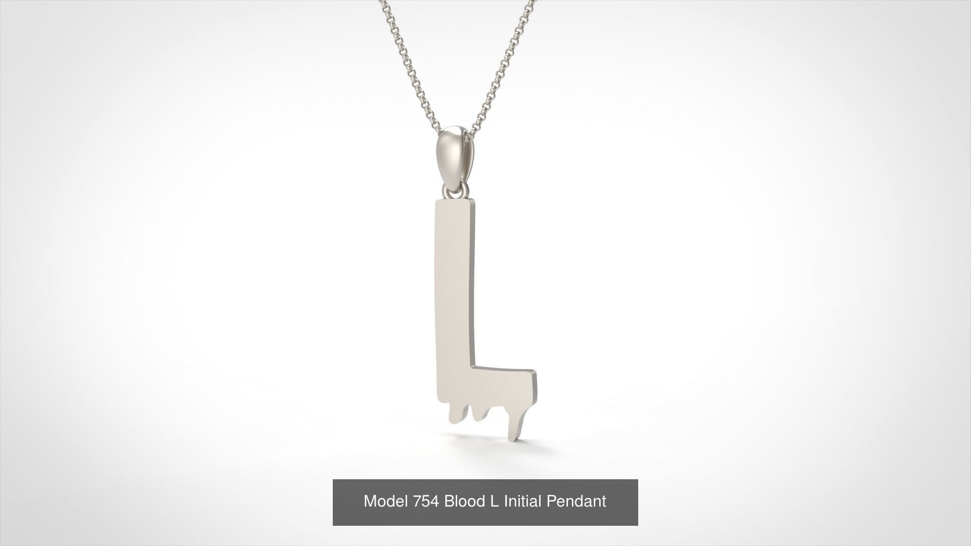  Blood All Collection Initial Pendant _15
