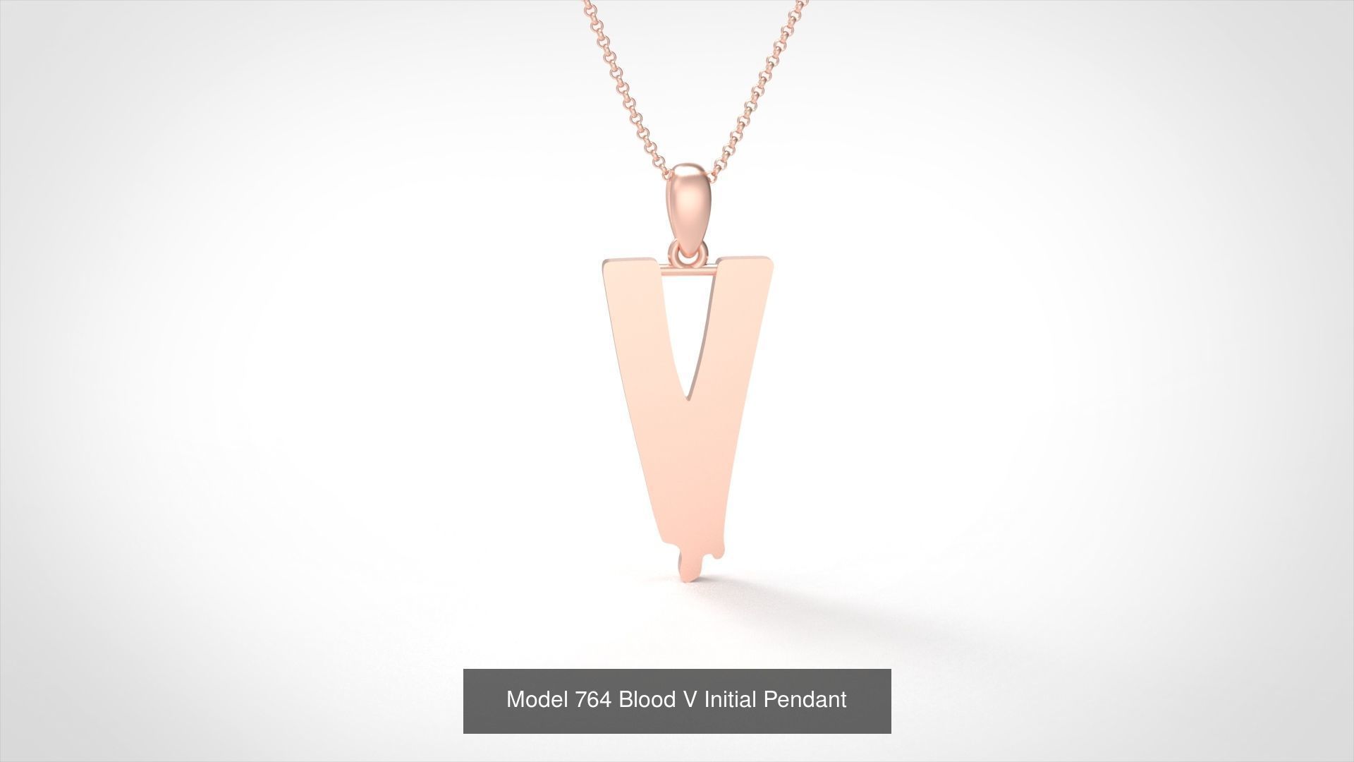  Blood All Collection Initial Pendant _25