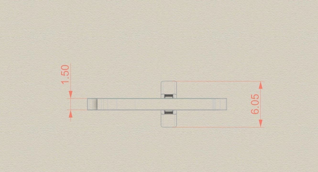 Model 770 Initial B Letter Pendant 3D print model_6