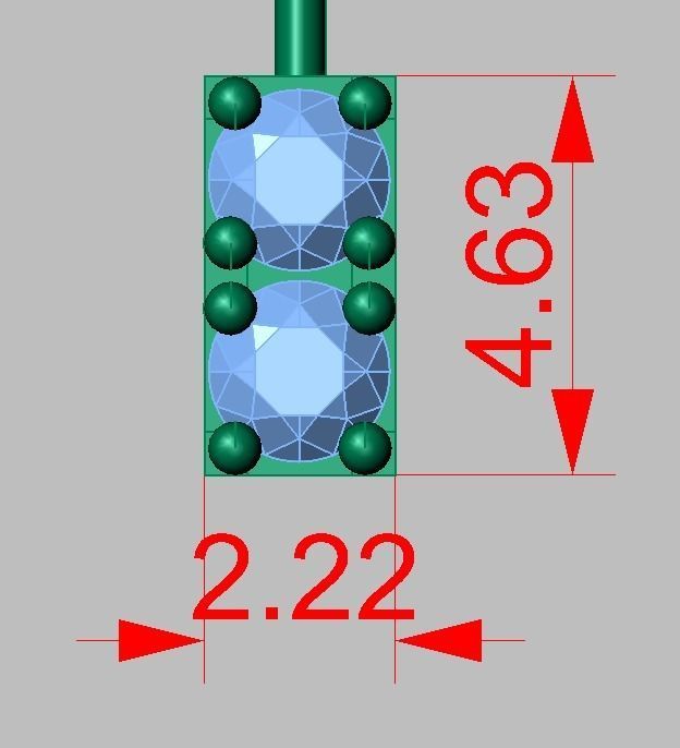 Exclusive Bracelet model 3D printable model 0011 3D print model_20