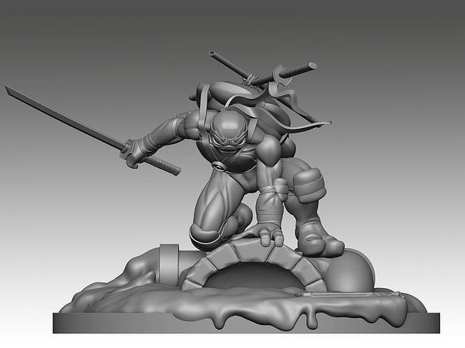 Leonardo Teenage Mutant Ninja Turtles  3D print model