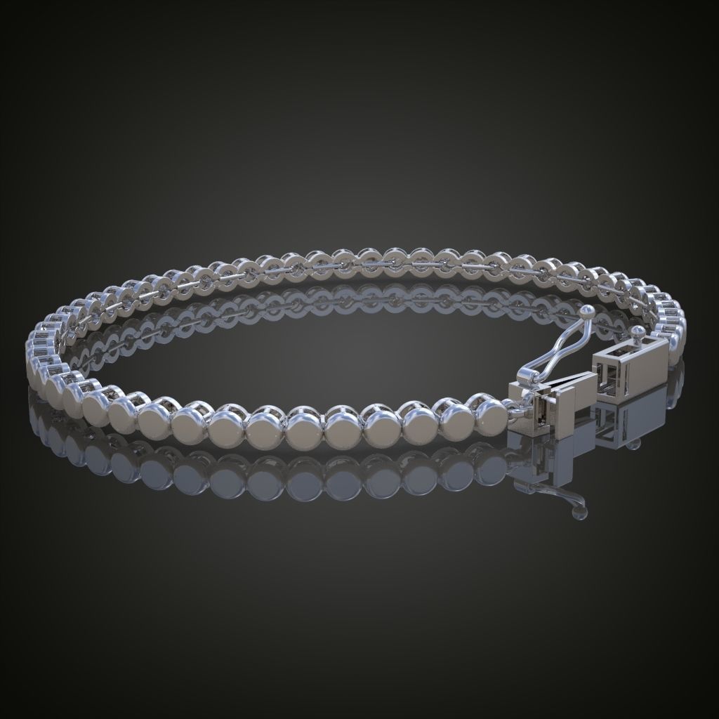 Exclusive Bracelet model 3D printable model 0013 3D print model_9