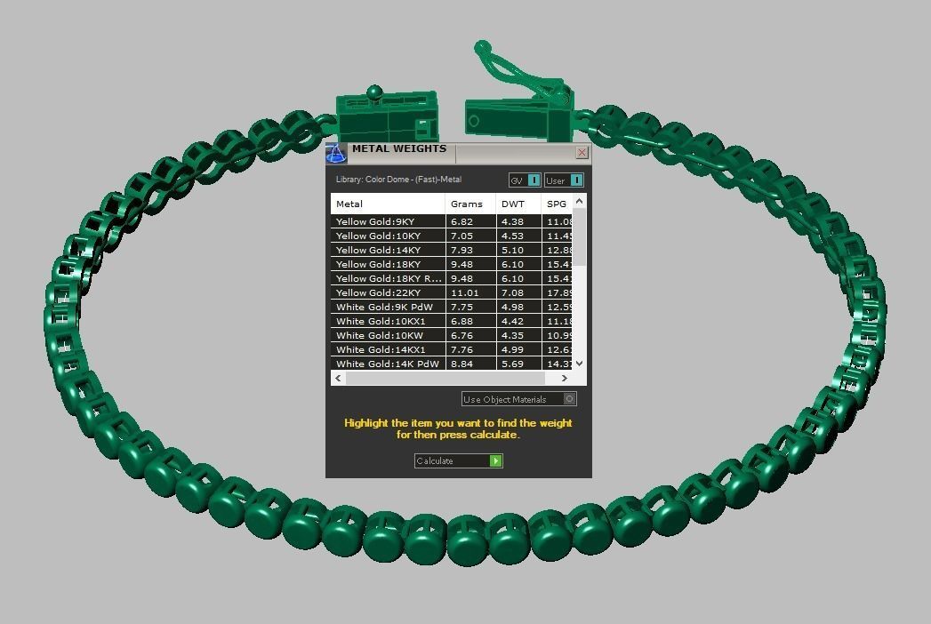 Exclusive Bracelet model 3D printable model 0013 3D print model_15