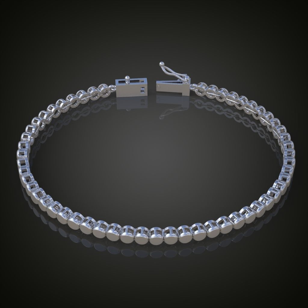 Exclusive Bracelet model 3D printable model 0013 3D print model_5