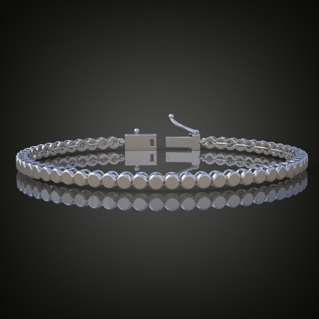 Exclusive Bracelet model 3D printable model 0013 3D print model_7