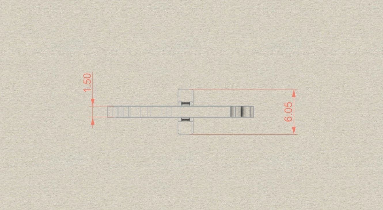 Model 775 Initial G Letter Pendant 3D print model_6