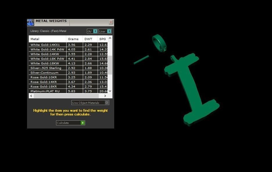 Model 777 Initial I Letter Pendant 3D print model_11