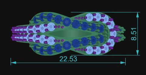 Heracles knot Ring 3D print model_11