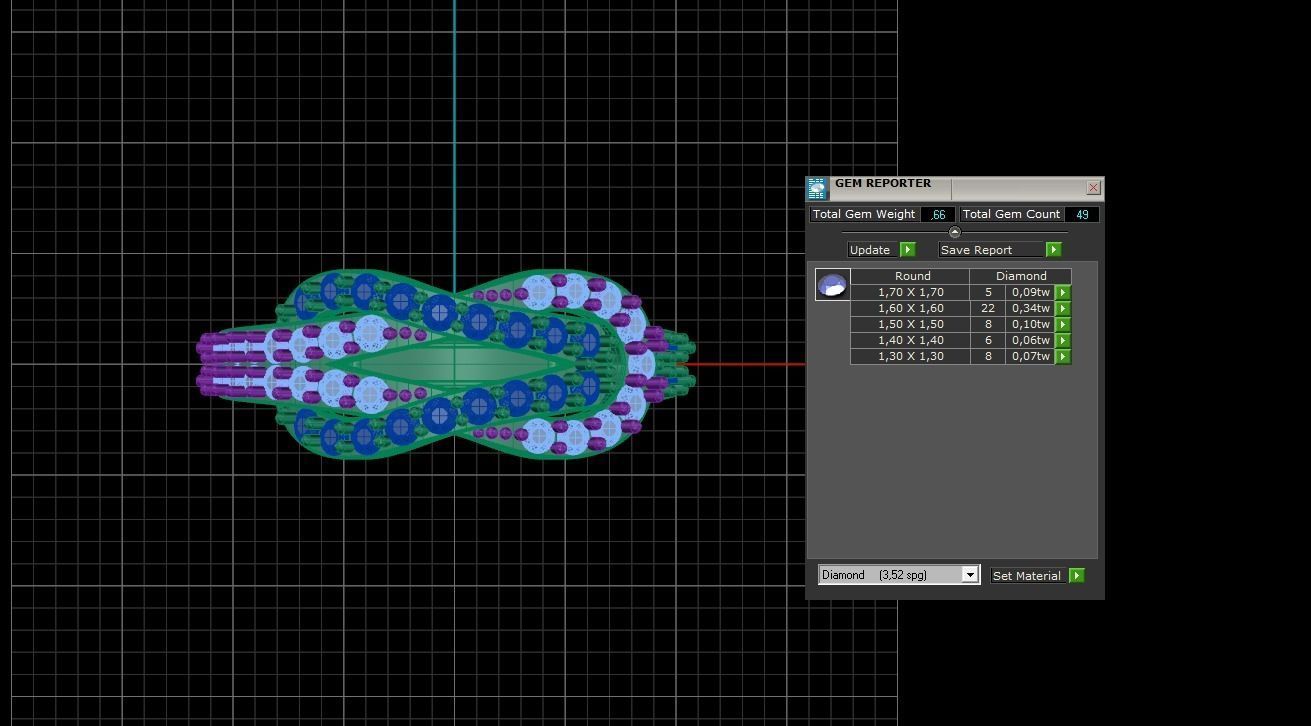 Heracles knot Ring 3D print model_8