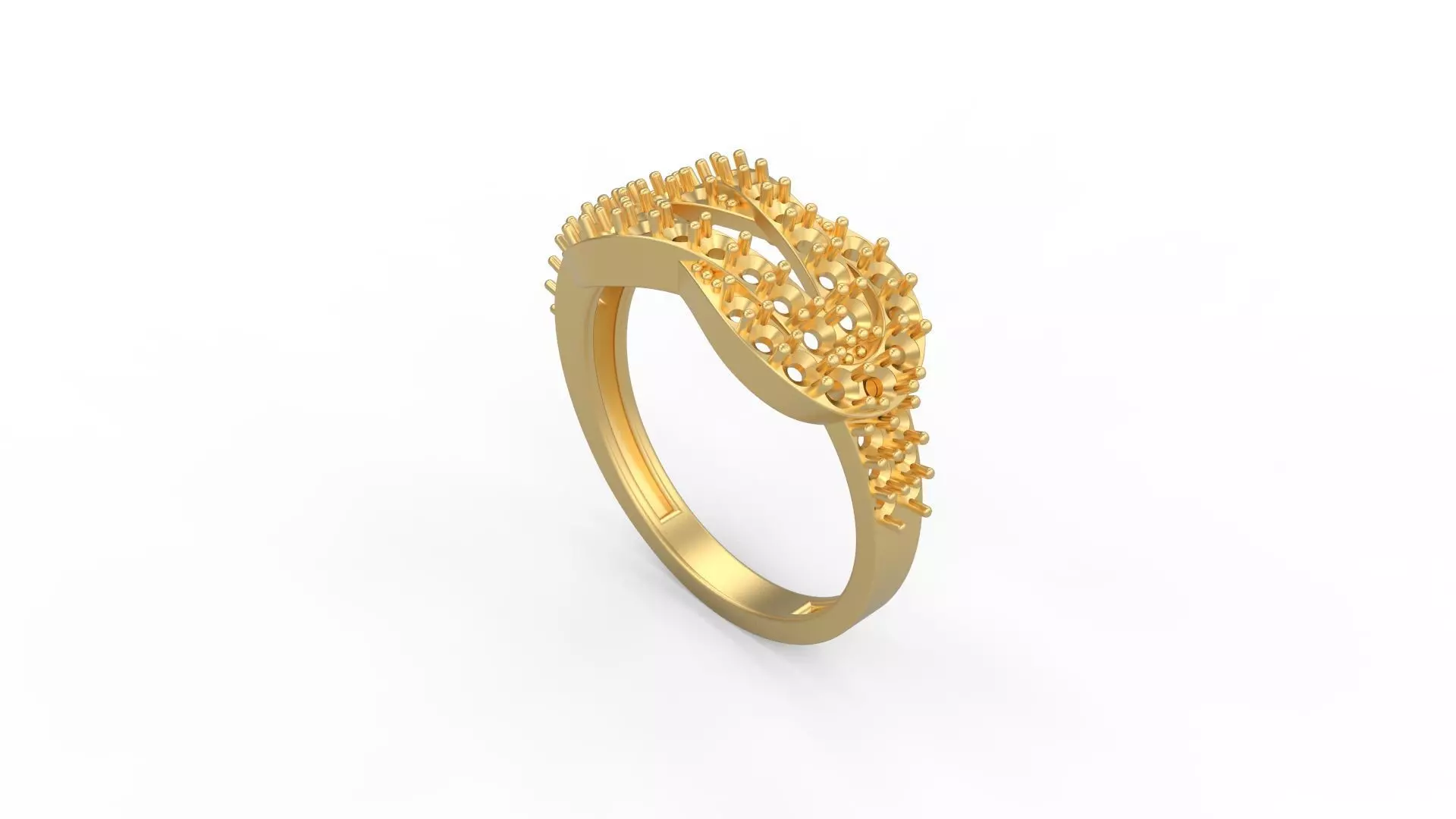 Heracles knot Ring 3D print model_0