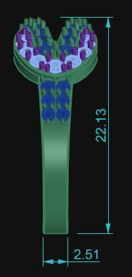 Heracles knot Ring 3D print model_7