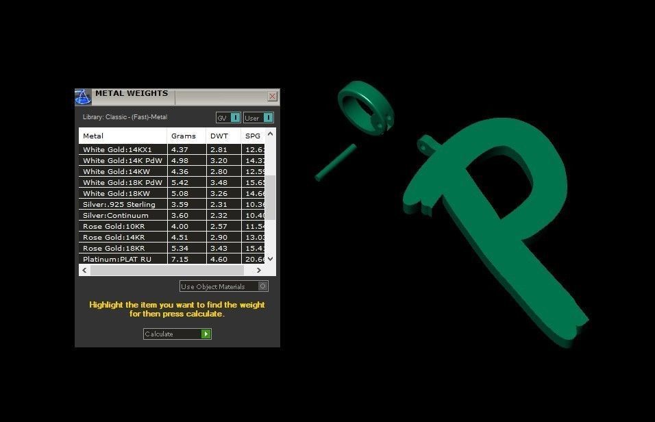 Model 784 Initial P Letter Pendant 3D print model_11