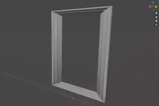 Simple low poly frame
