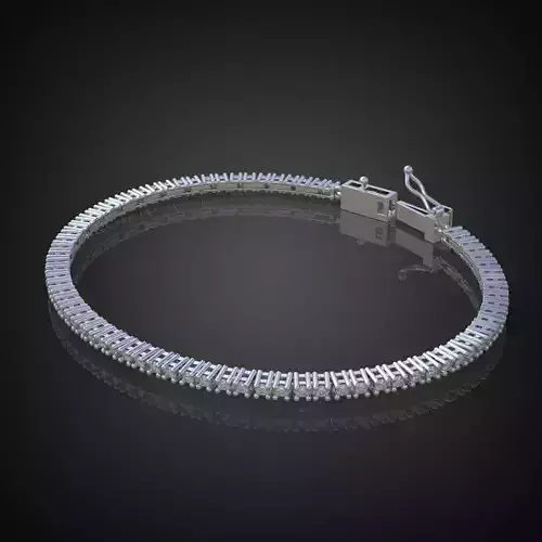 Exclusive Bracelet model 3D printable model 0015