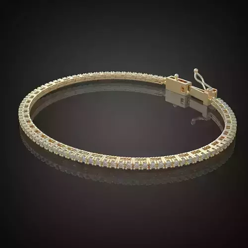 Exclusive Bracelet model 3D printable model 0017 3D print model