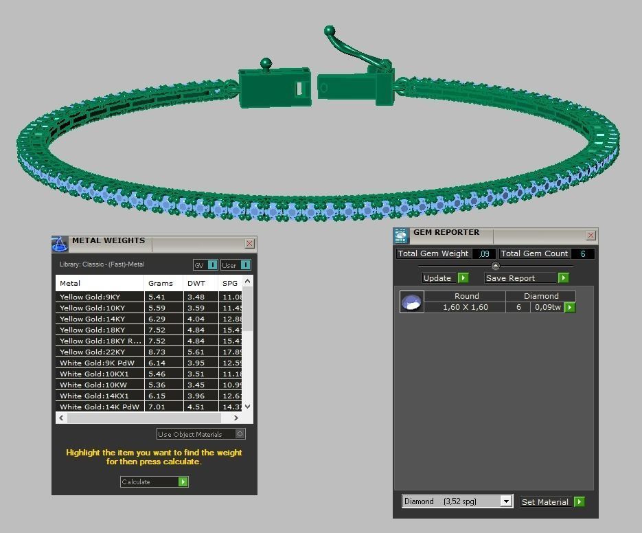 Exclusive Bracelet model 3D printable model 0017 3D print model_19