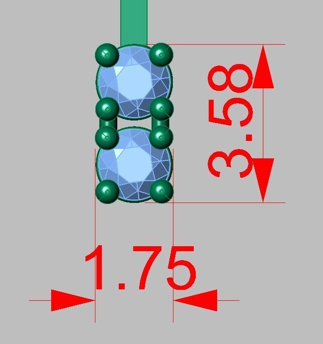 Exclusive Bracelet model 3D printable model 0017 3D print model_17