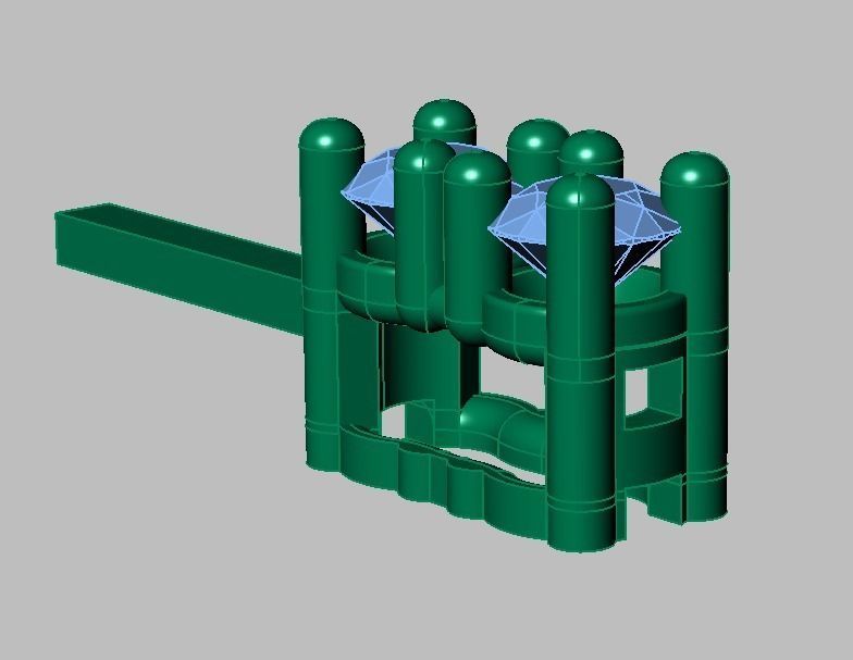 Exclusive Bracelet model 3D printable model 0017 3D print model_14