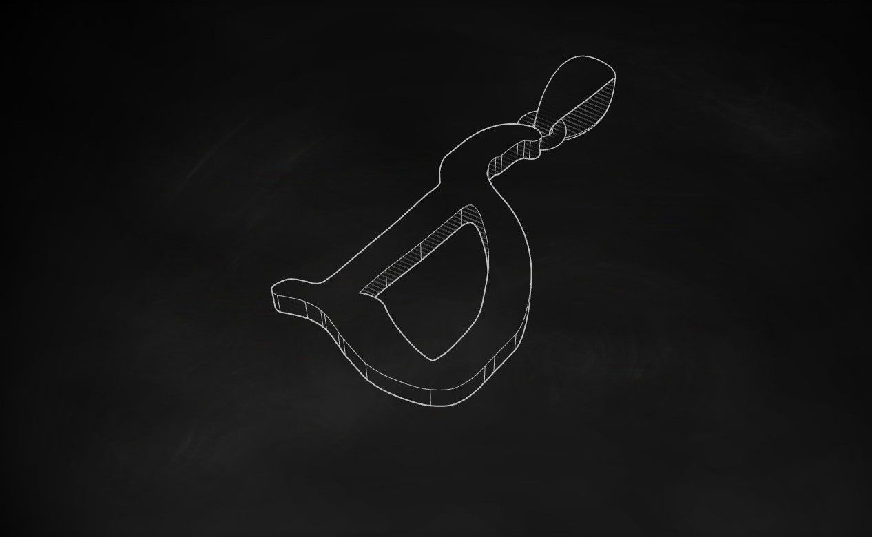 Model 850 Initial D Letter Pendant 3D print model_9