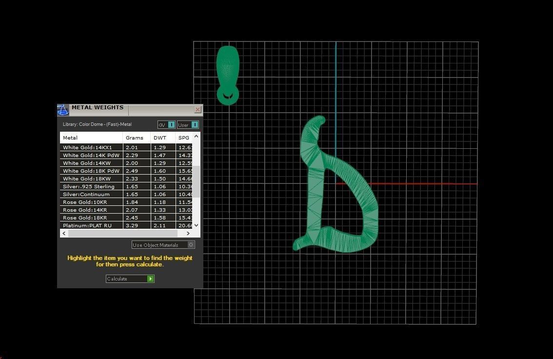 Model 850 Initial D Letter Pendant 3D print model_11