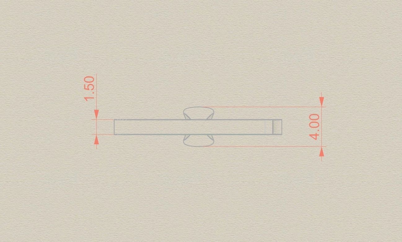 Model 851 Initial E Letter Pendant 3D print model_5