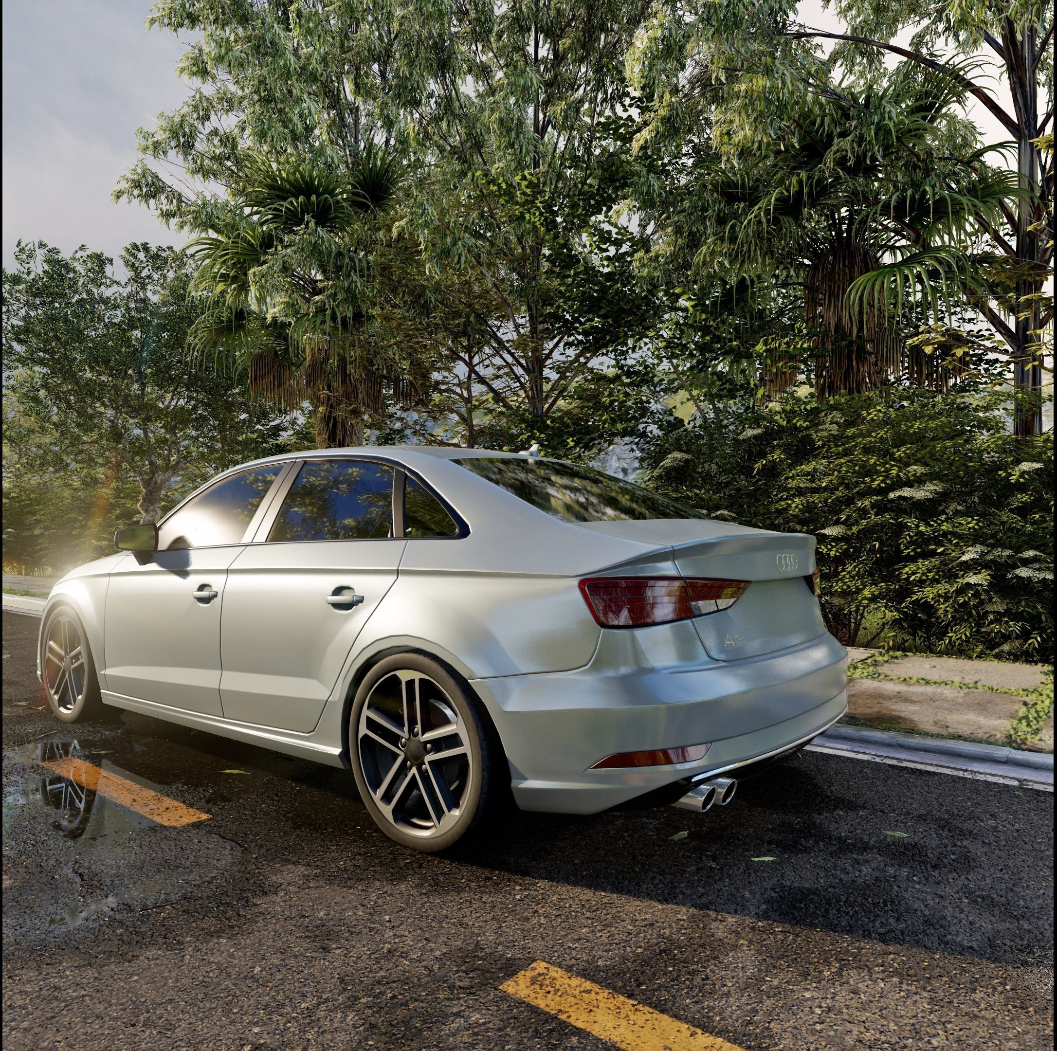 car scene in lumion 3D model 3D model_2