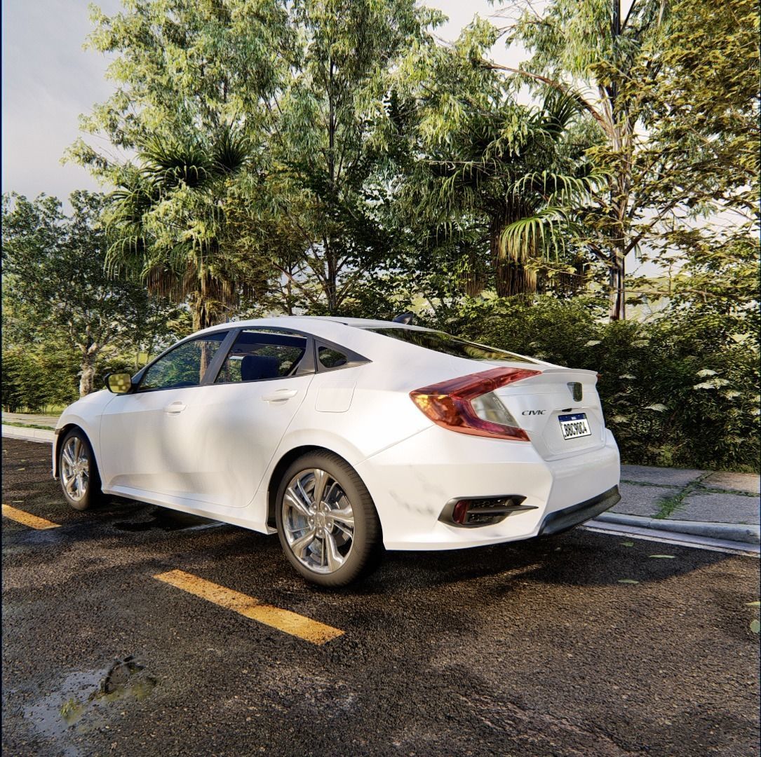 car scene in lumion 3D model 3D model_12