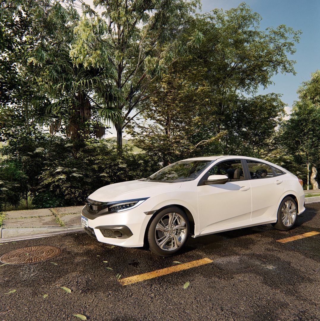 car scene in lumion 3D model 3D model_11