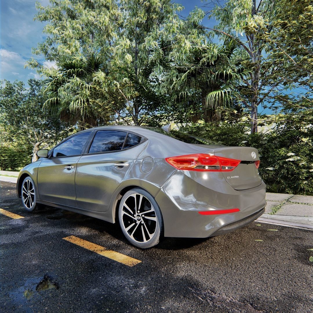 car scene in lumion 3D model 3D model_6