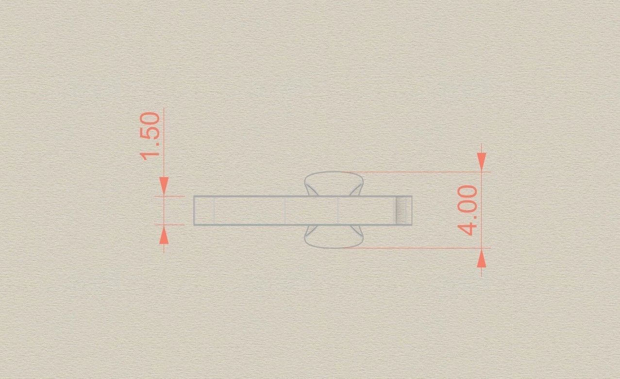 Model 855 Initial I Letter Pendant 3D print model_6