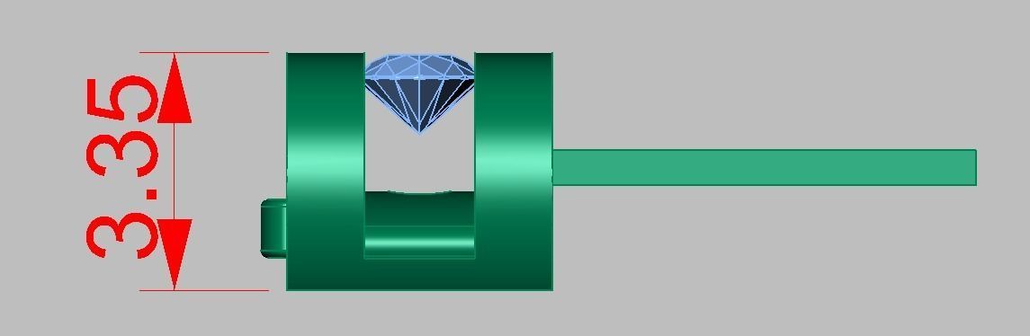 Exclusive Bracelet model 3D printable model 0019 3D print model_12