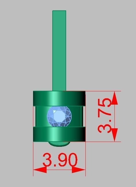 Exclusive Bracelet model 3D printable model 0019 3D print model_13