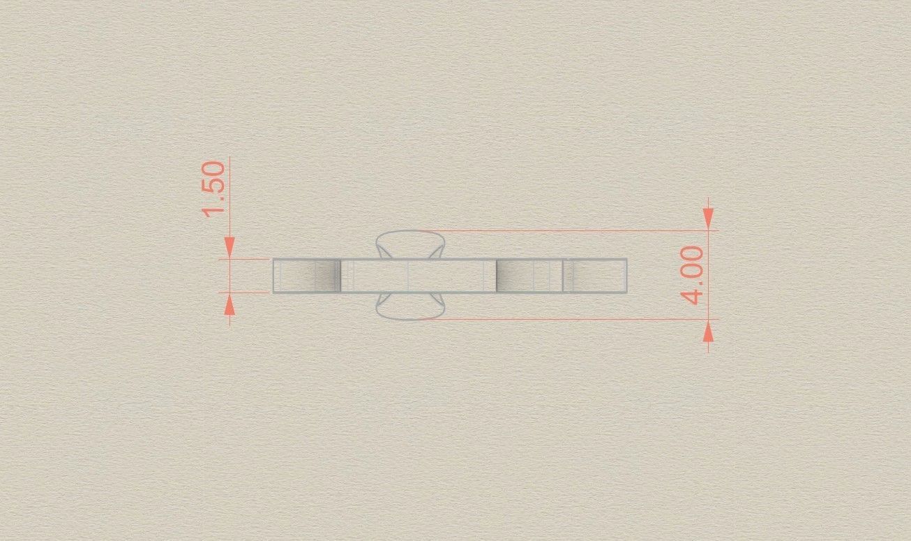 Model 857 Initial K Letter Pendant 3D print model_6