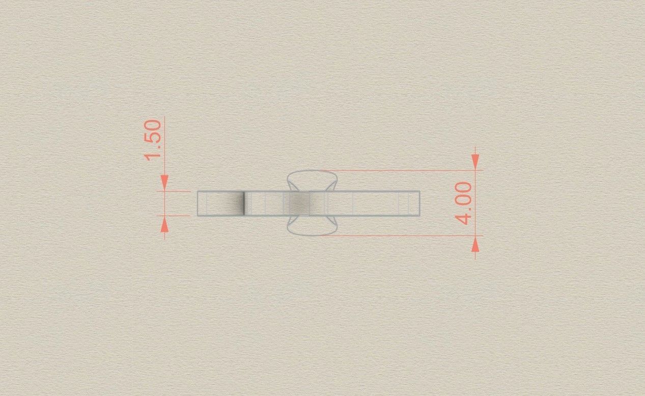 Model 858 Initial L Letter Pendant 3D print model_6