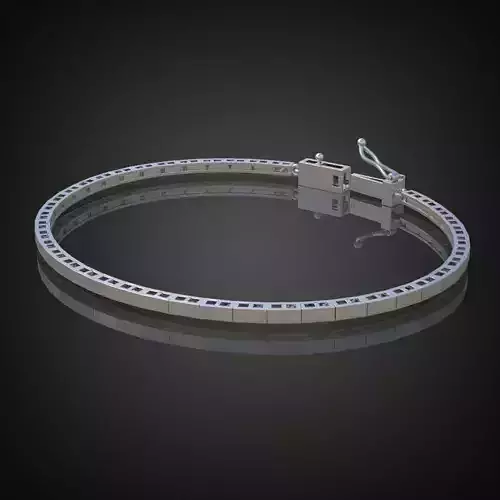 Exclusive Bracelet model 3D printable model 0021