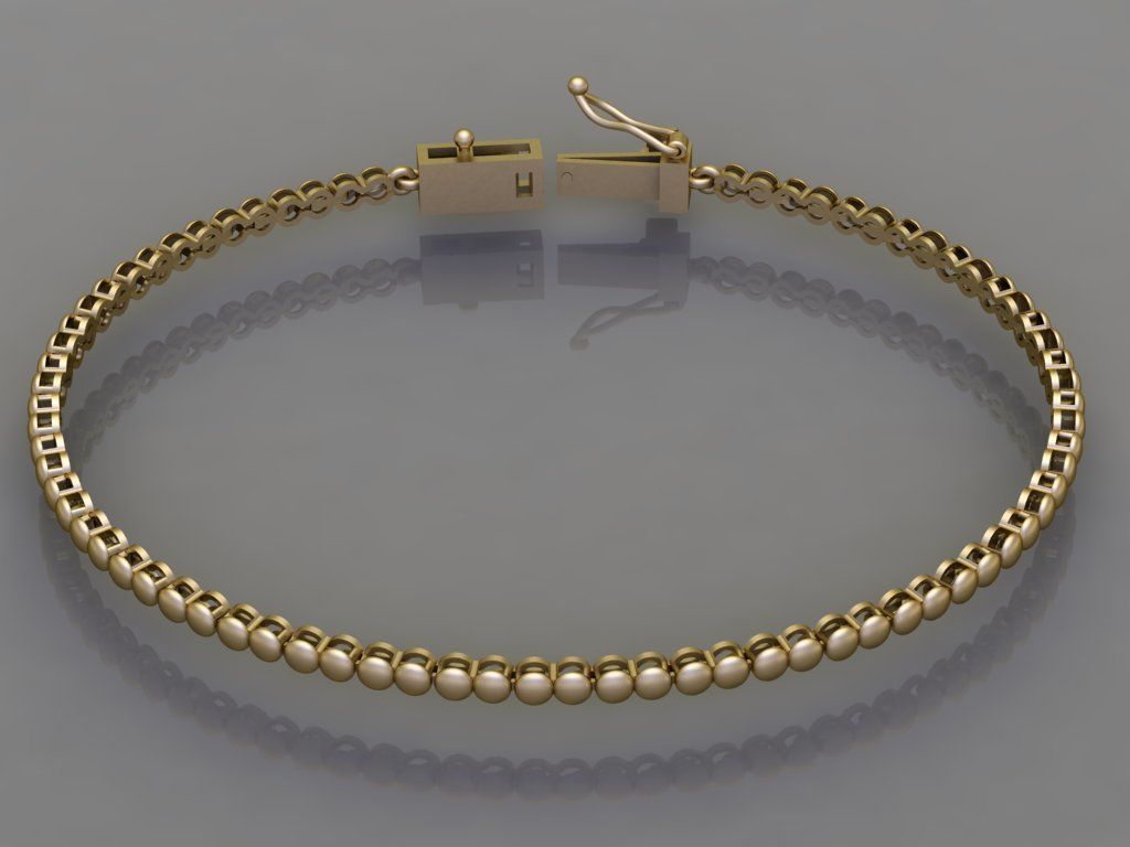 Exclusive Bracelet model 3D printable model 0022 3D print model_13