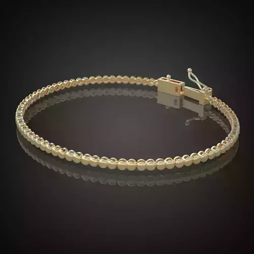 Exclusive Bracelet model 3D printable model 0022