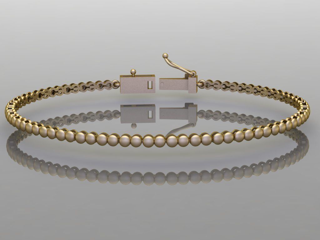 Exclusive Bracelet model 3D printable model 0022 3D print model_12