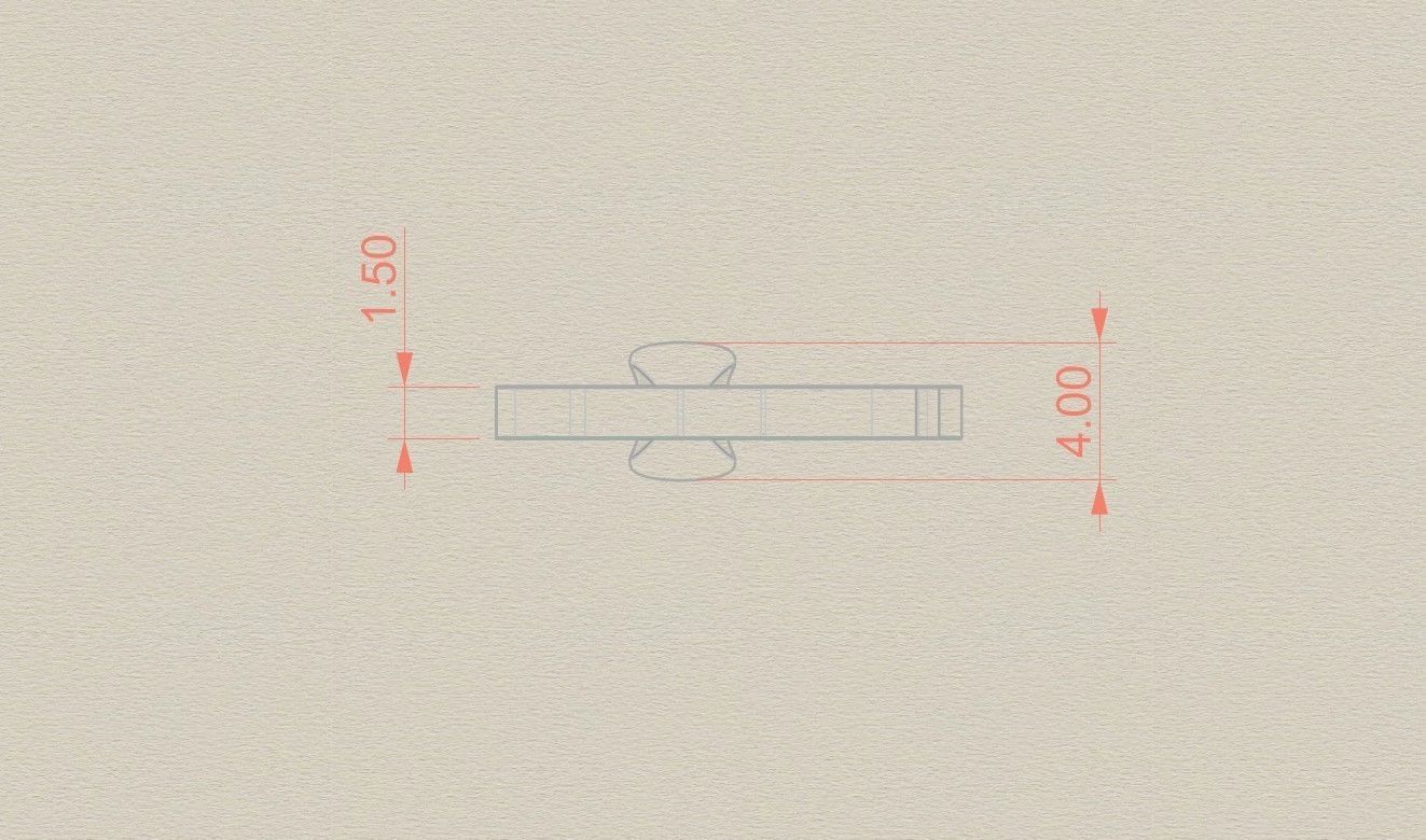 Model 864 Initial S Letter Pendant 3D print model_5