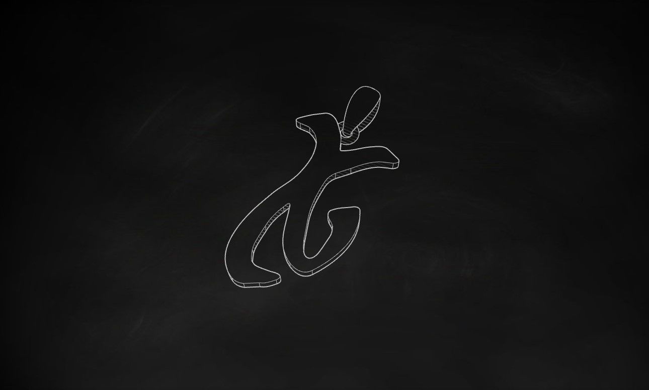 Model 871 Initial X Letter Pendant 3D print model_9