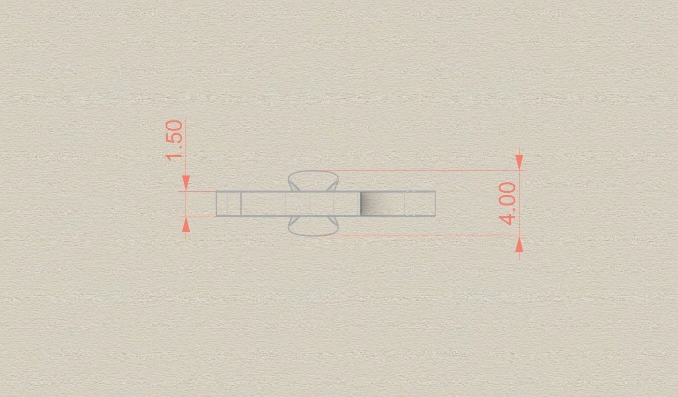 Model 871 Initial X Letter Pendant 3D print model_5