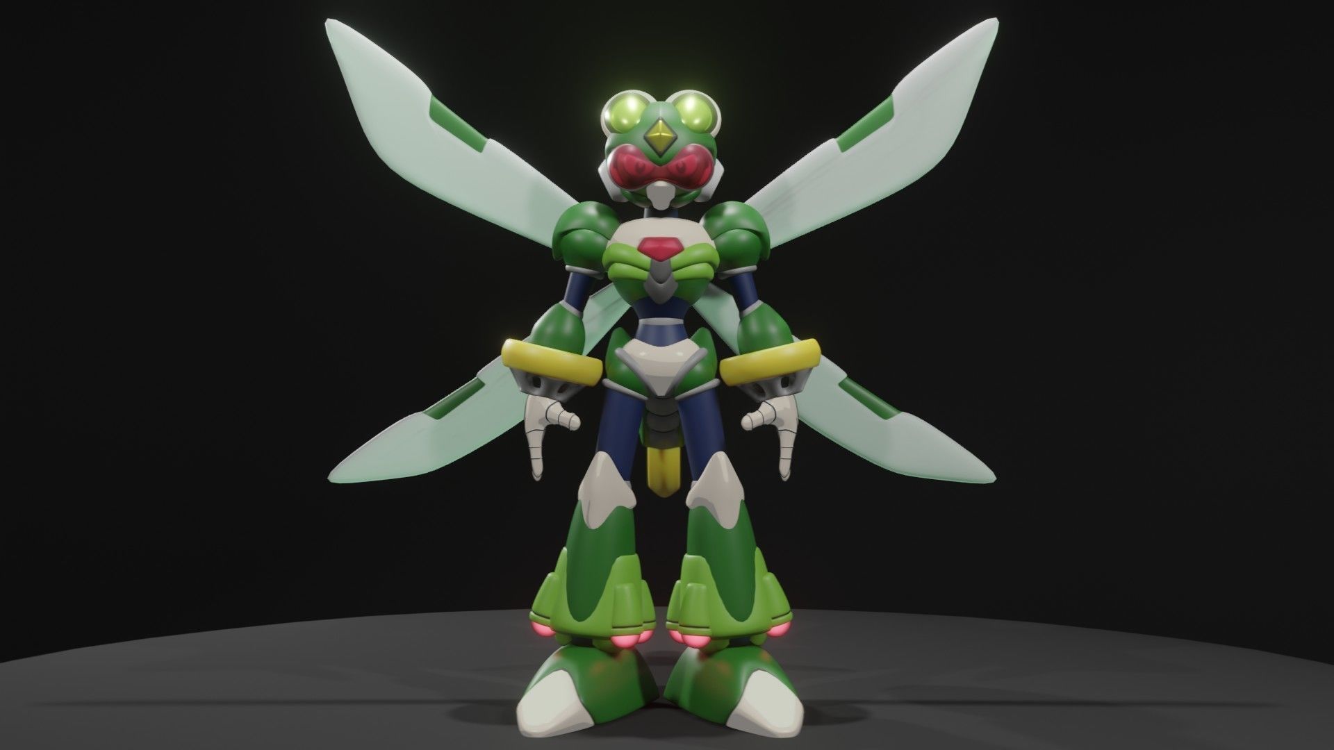 Commander Yammark 3D model_4