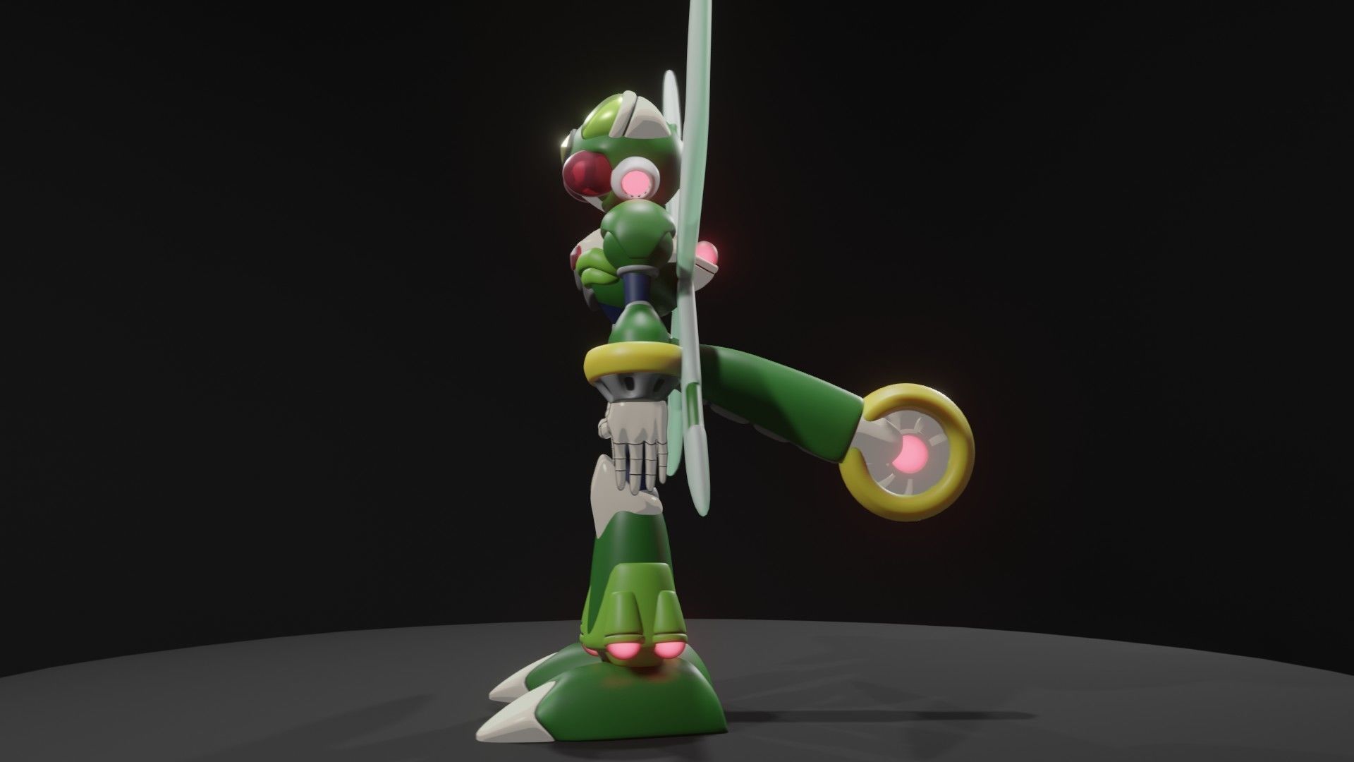 Commander Yammark 3D model_5