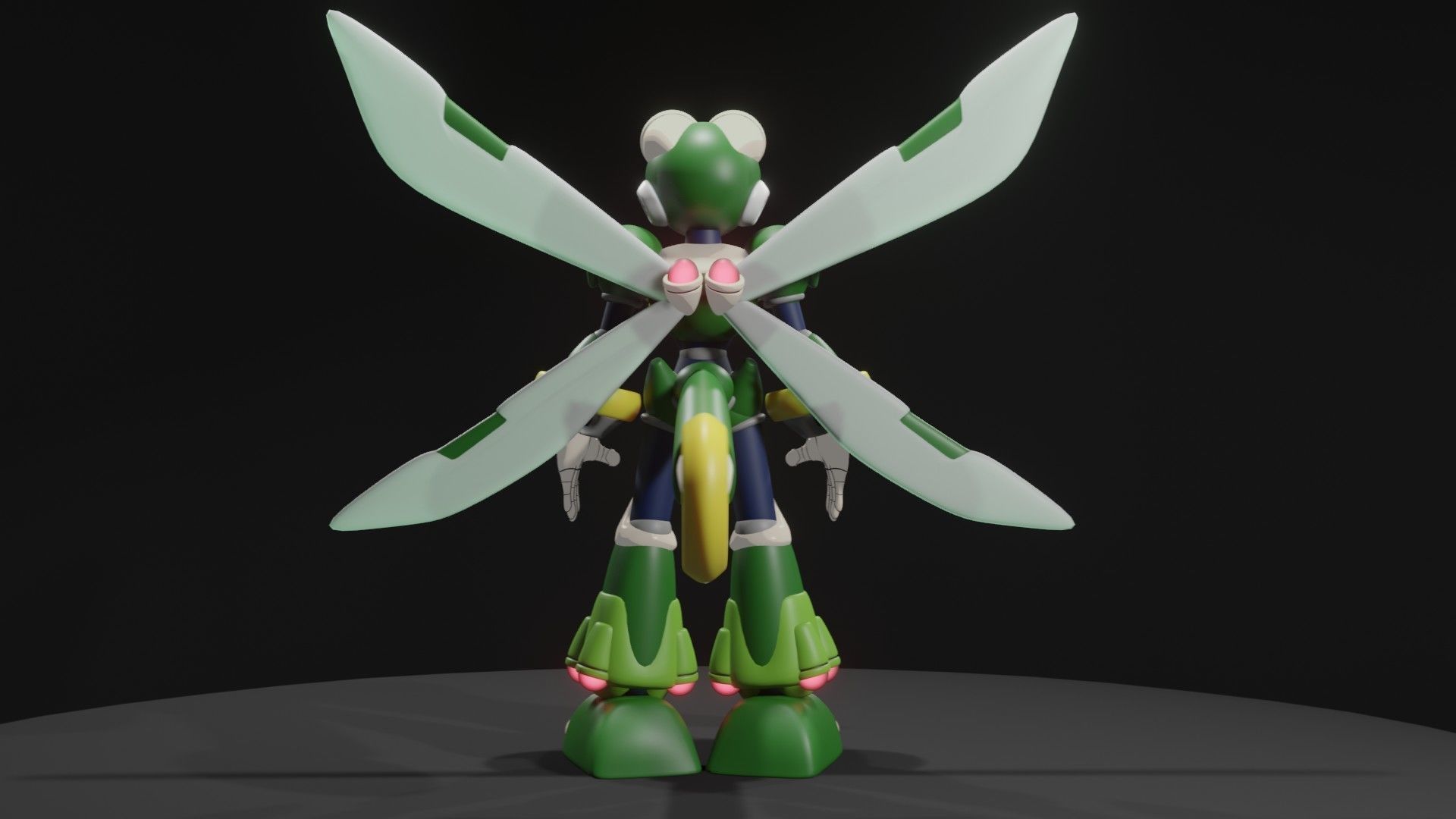 Commander Yammark 3D model_6