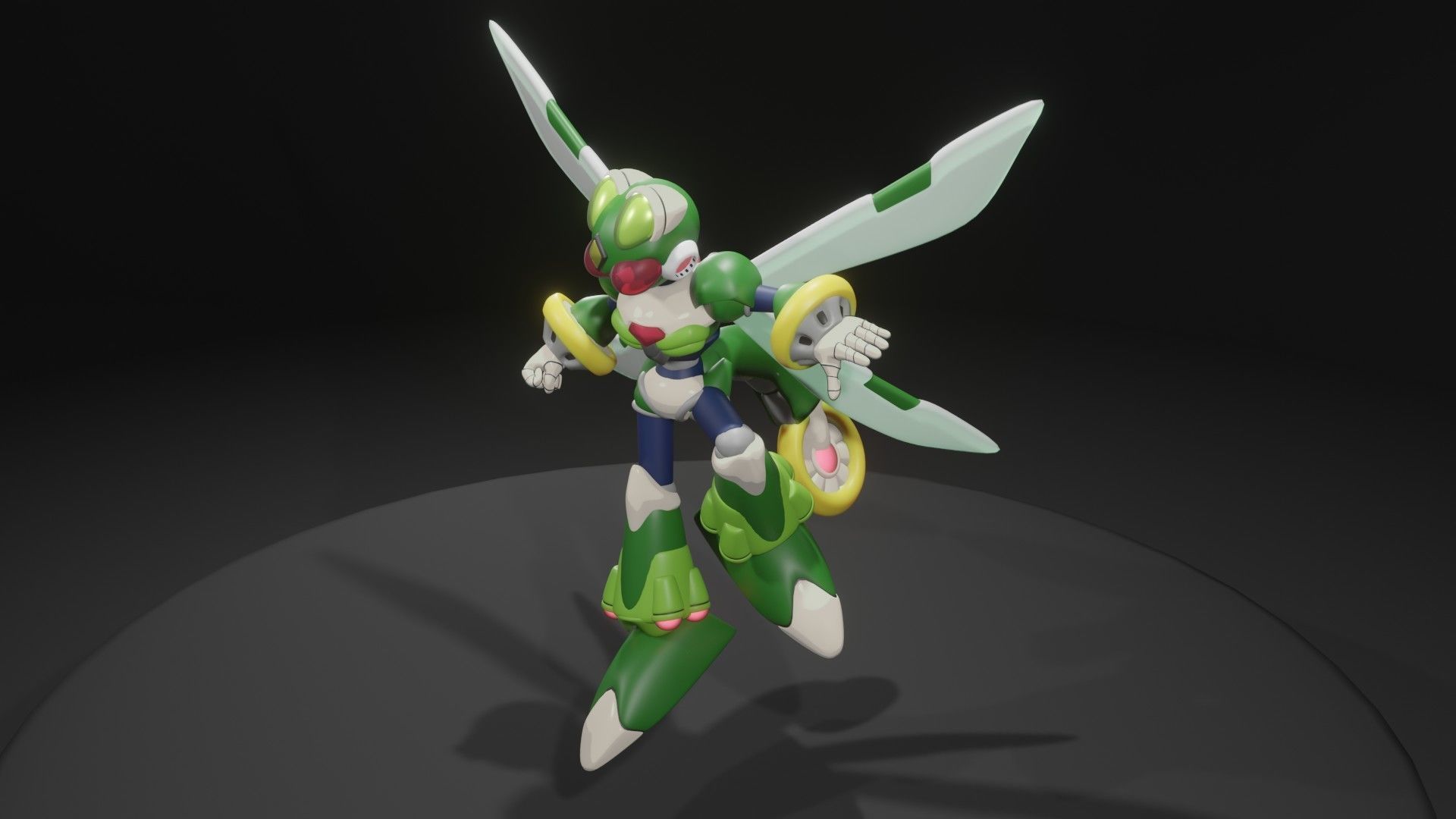 Commander Yammark 3D model_3