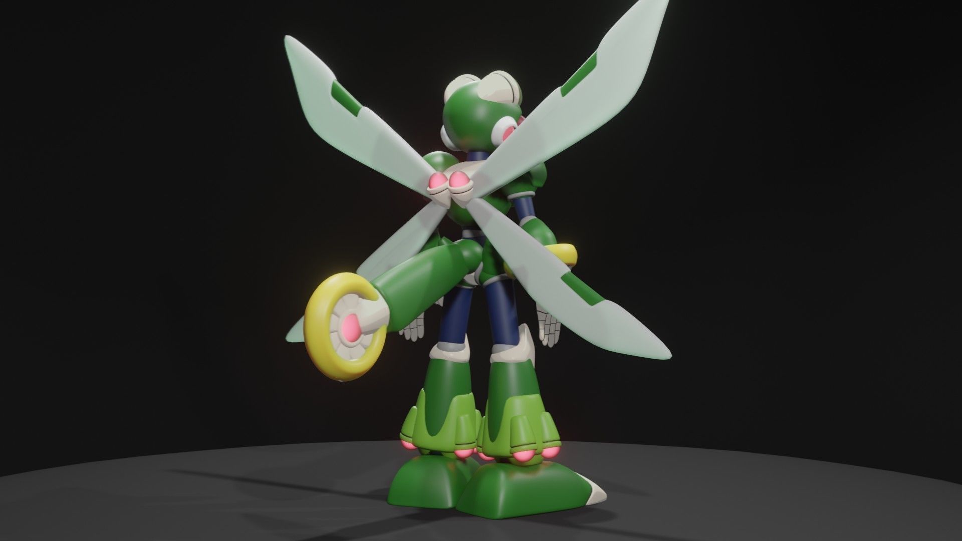 Commander Yammark 3D model_7