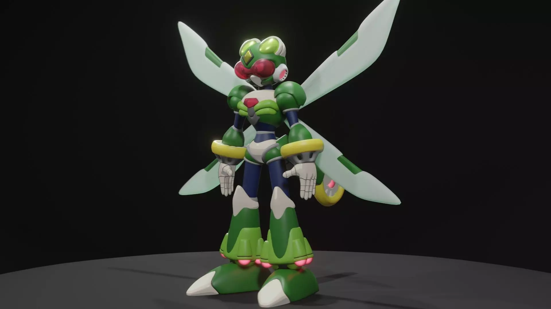 Commander Yammark 3D model_0