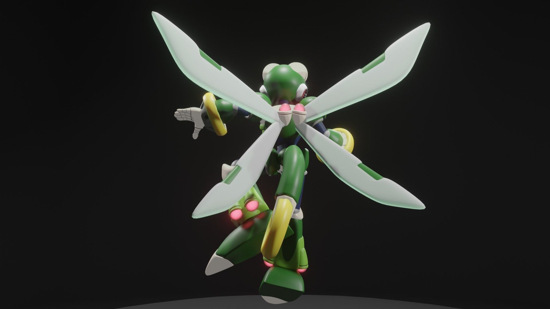 Commander Yammark 3D model_8