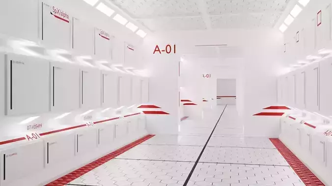 Spaceship Corridor Modular Building Blocks