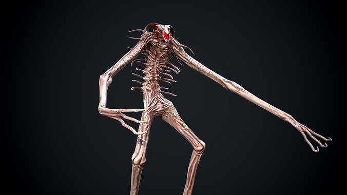Undead Low-poly 3D model